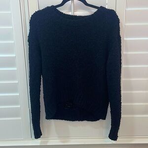 Black Relaxed Sweater